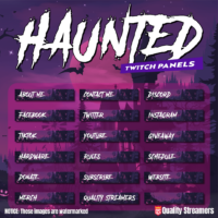 Twitch Haunted Panels