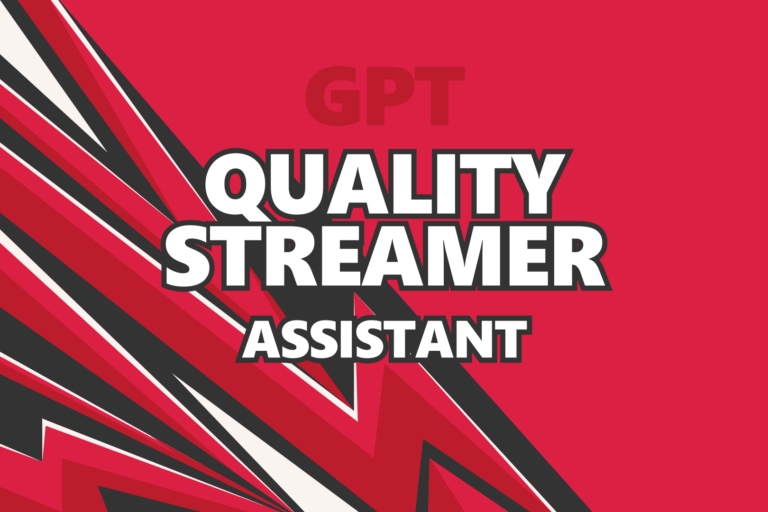 QSGPT - the best Streamer assistant GPT on the internet
