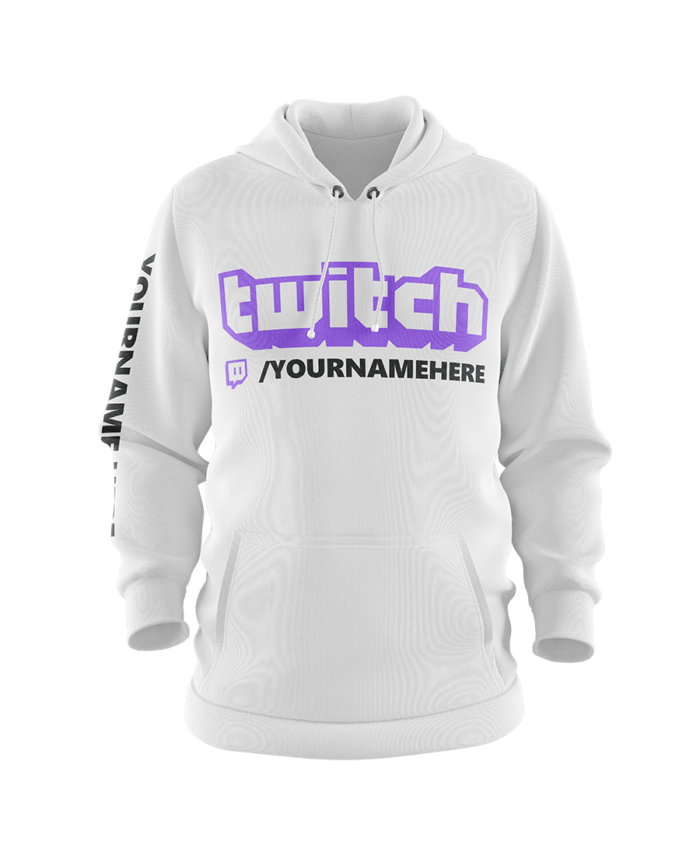 Twitch Hoodie White