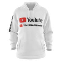 YouTube Hoodie White