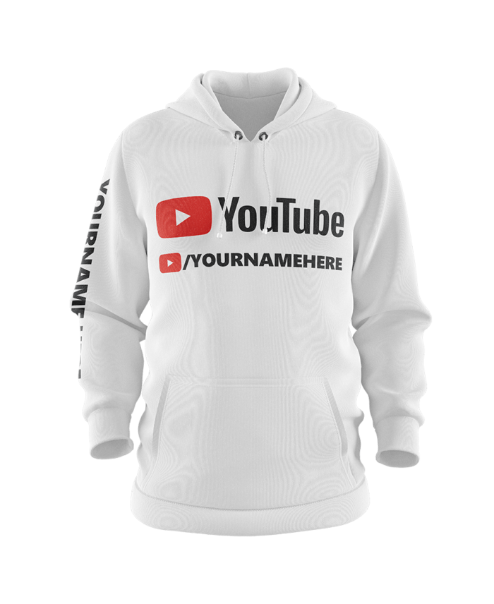 YouTube Hoodie White