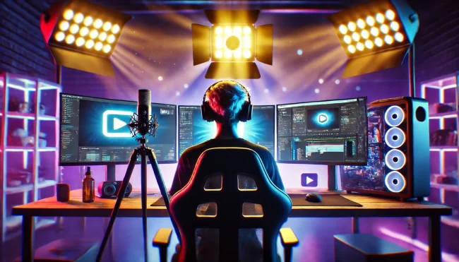 streamer playing games